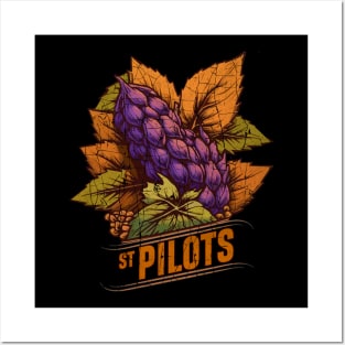 Vintage St.Pilots - Save the Plant Posters and Art